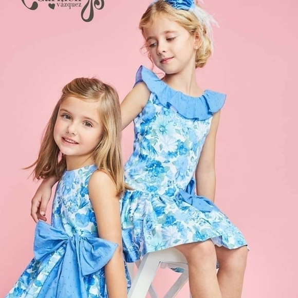 COPY -  2 Dresses for girls size 6 and 8 - Picture 1 of 5